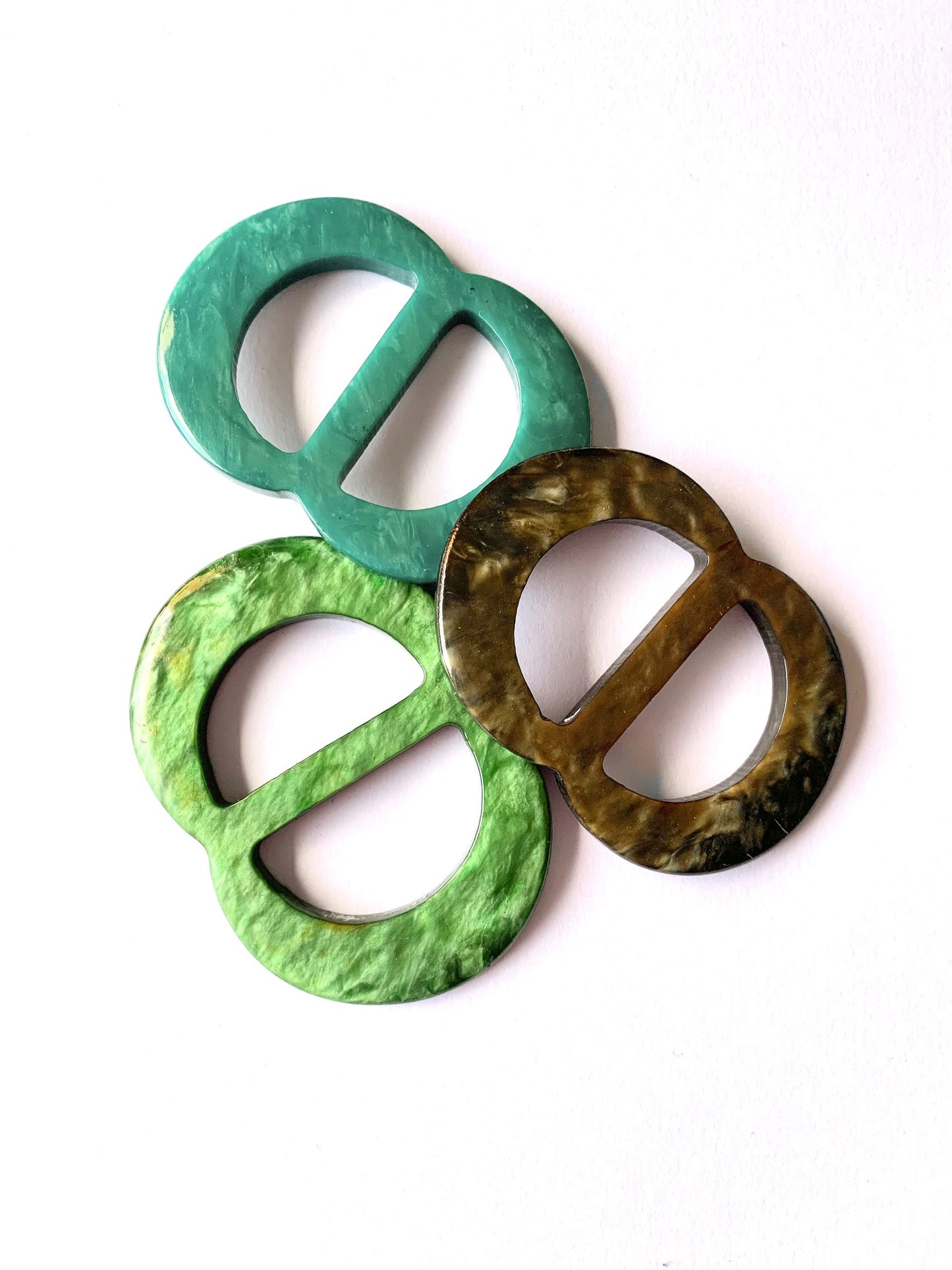 Vihreät soljet 3kpl